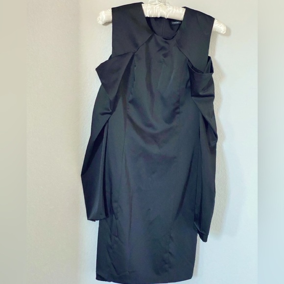 Viadellerose Elegant Black Dress Small - Picture 1 of 9